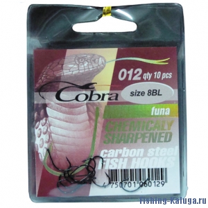 Крючки COBRA Funa сер.012 C012BL-012