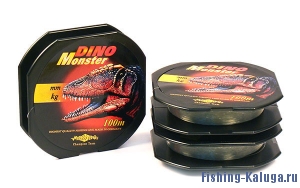 Леска Mikado "Dino Monster" 100м д-0,18мм 4,55кг